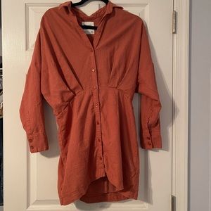 Abercrombie linen blend dress